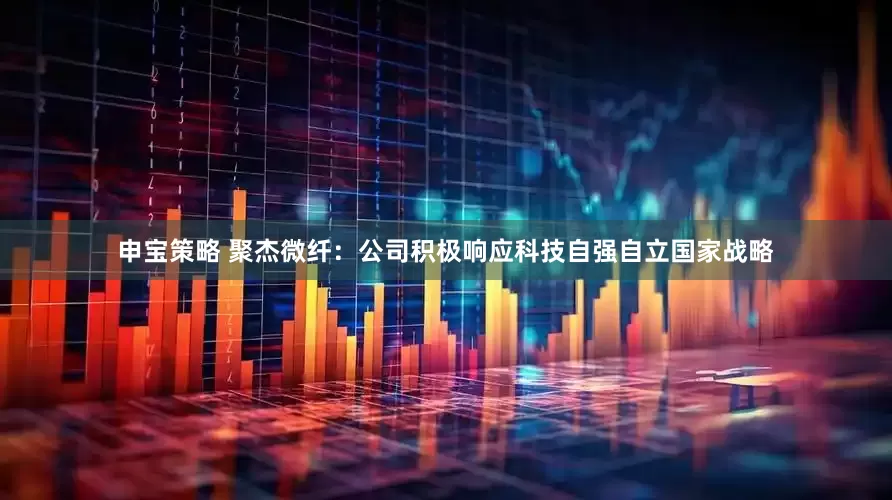申宝策略 聚杰微纤：公司积极响应科技自强自立国家战略